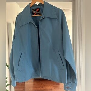 VTG Sears Sportswear Full Zip Harrington Jacket 
Large - Blue MADE IN JAPAN